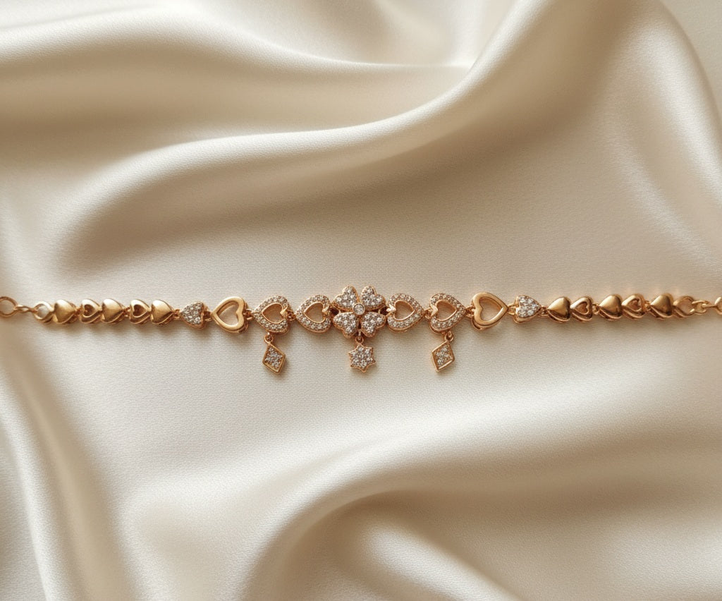 Gold Flower Bracelet