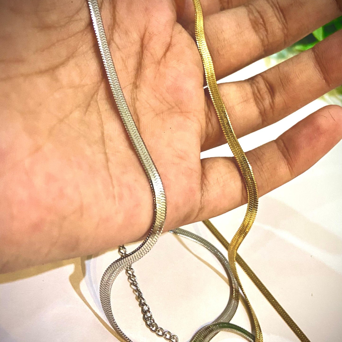 Silver Snake Chain