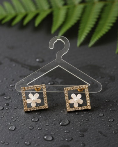 Mini Flower Cluster Earrings