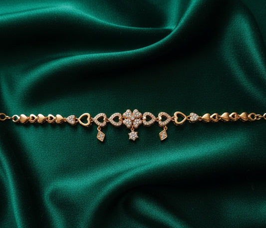 Gold Flower Bracelet