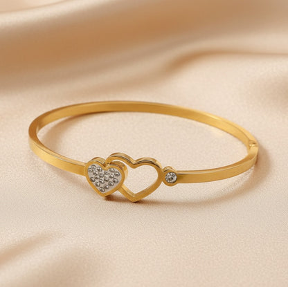 Heart Cuff Bracelet