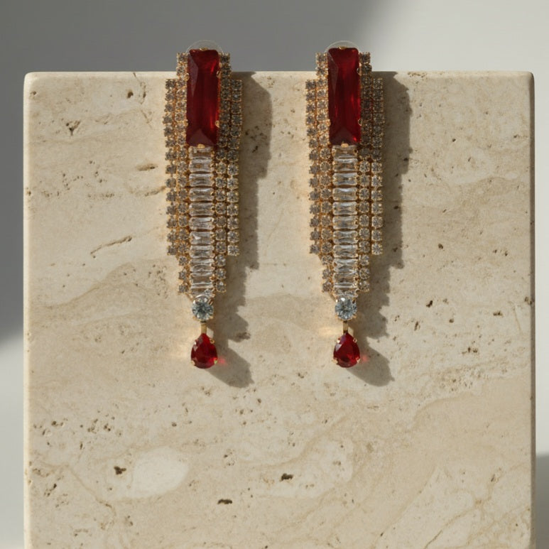 Premium Zircan Stone Earrings