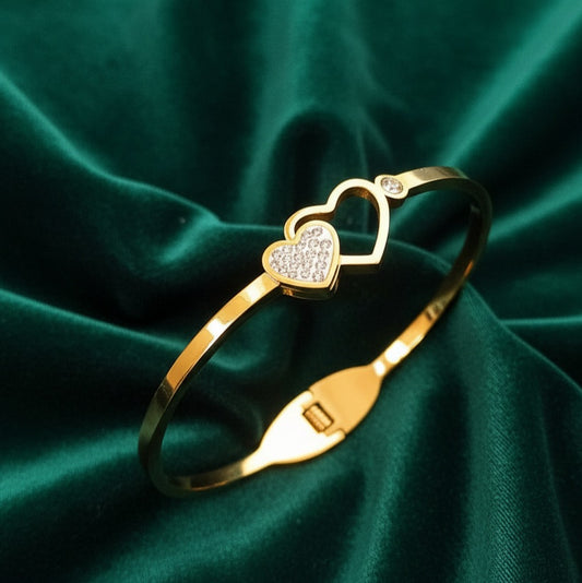 Heart Cuff Bracelet