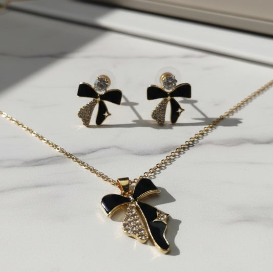 Bow Tie Necklace