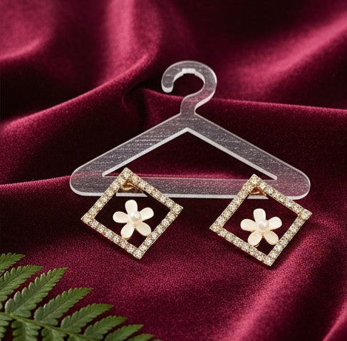 Mini Flower Cluster Earrings